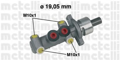 CILINDAR KOČIONI PEŽO 106 CITROEN SAXO METELI - 05-0266 - 4601.F0 - 05-0266